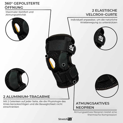 beste_Kniestutze_kneeflex_premium_kniebandage_Beschreibung_der_Vorteile